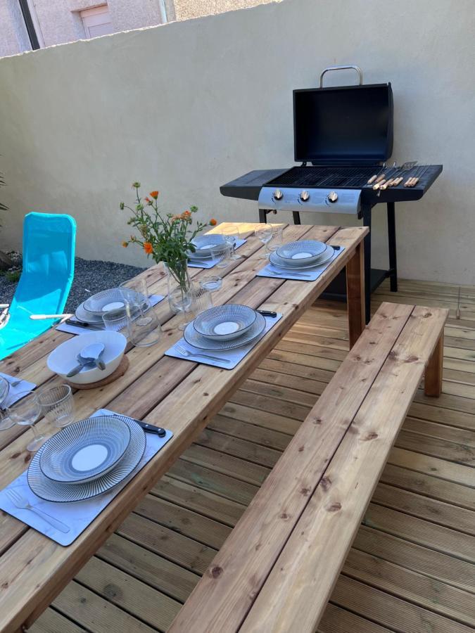 Charmante maison Climatisée avec piscine au Calme à Carcassonne Esterno foto