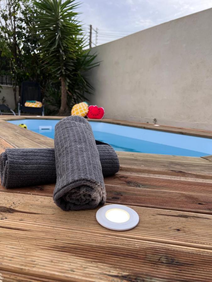Charmante maison Climatisée avec piscine au Calme à Carcassonne Esterno foto